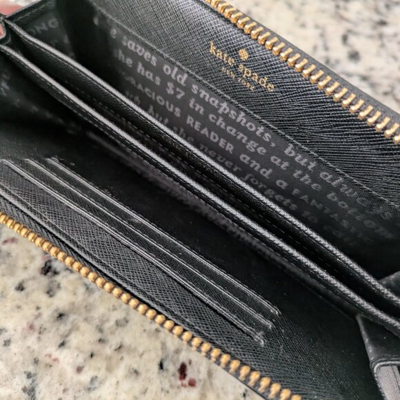 Kate Spade Wallet w/ Strap - Picture 2 of 6